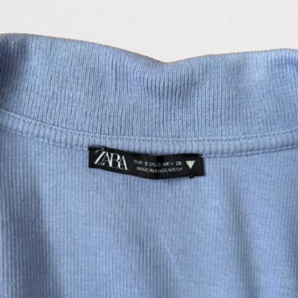 Lilac tight-fitting collared zara dress - Picture 2 of 3